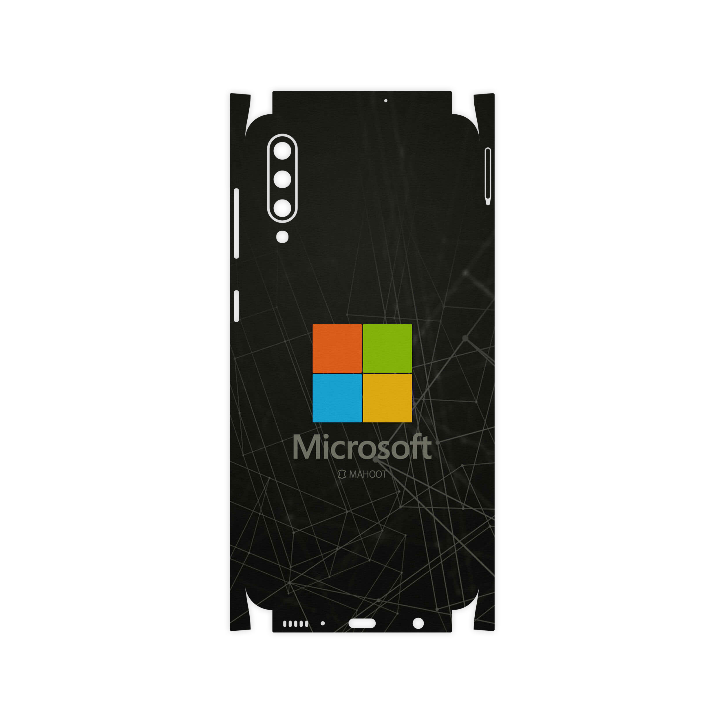 برچسب پوششی ماهوت مدل Mcrsft-FullSkin مناسب برای گوشی موبایل سامسونگ Galaxy A30s