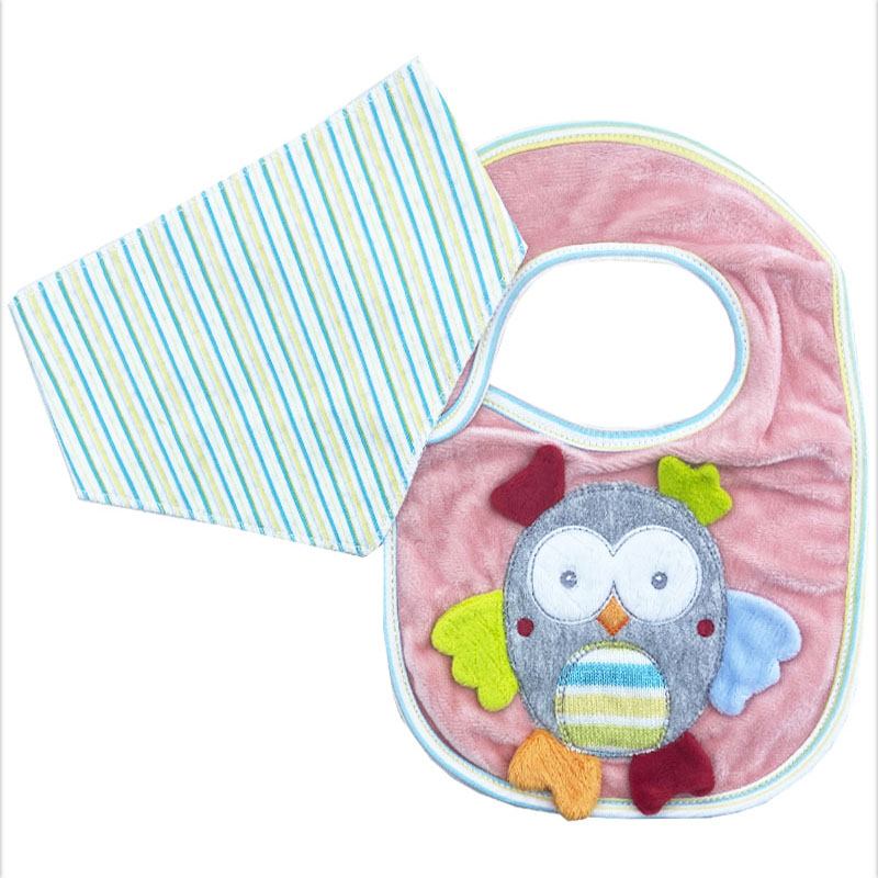 پیش بند مخمل و دستمال گردن جغد Lebe