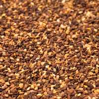 کنجد قهوه ای تمیز 100 گرمی