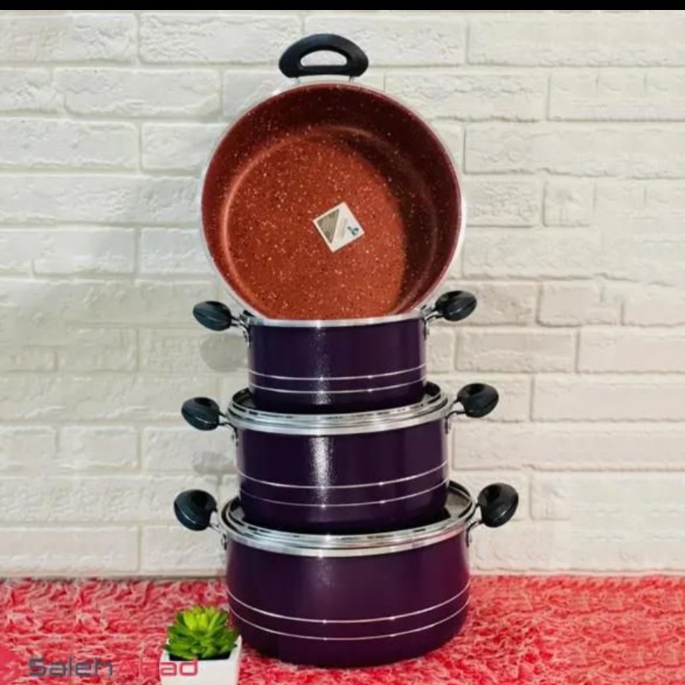 سرویس قابلمه گرانیت 7 پارچه ارسال رایگان و فوری با ضمانت بهمرا ه تخفیف ویژه  تعدادمحدود