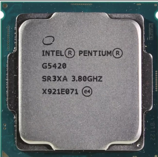 پردازنده تری اینتل مدل Pentium Gold G5420 با فرکانس 3.8 گیگاهرتز