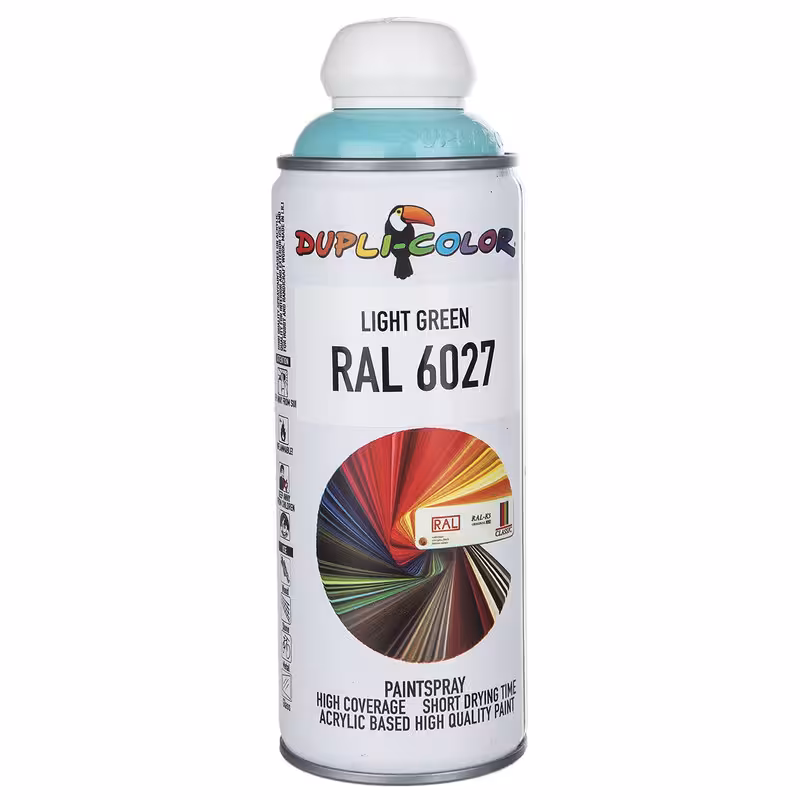 اسپری رنگ سبز روشن دوپلی کالر مدل RAL 6027 حجم 400 میلی لیتر