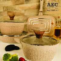سرویس قابلمه گرانیتی 22 پارچه  تمام گرانیت AEC