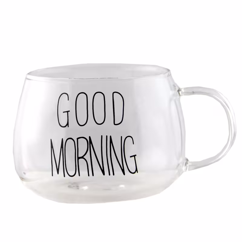 لیوان مدل GOOD MORNING کد H137