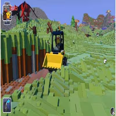 بازی Lego Worlds مخصوص PS4