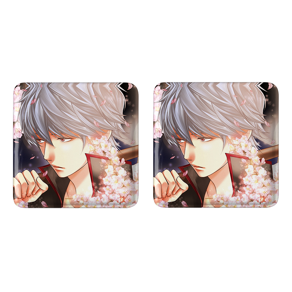 پیکسل خندالو مدل شینسوکه و گینتاما انیمه گینتاما کد 12970 به همراه مگنت