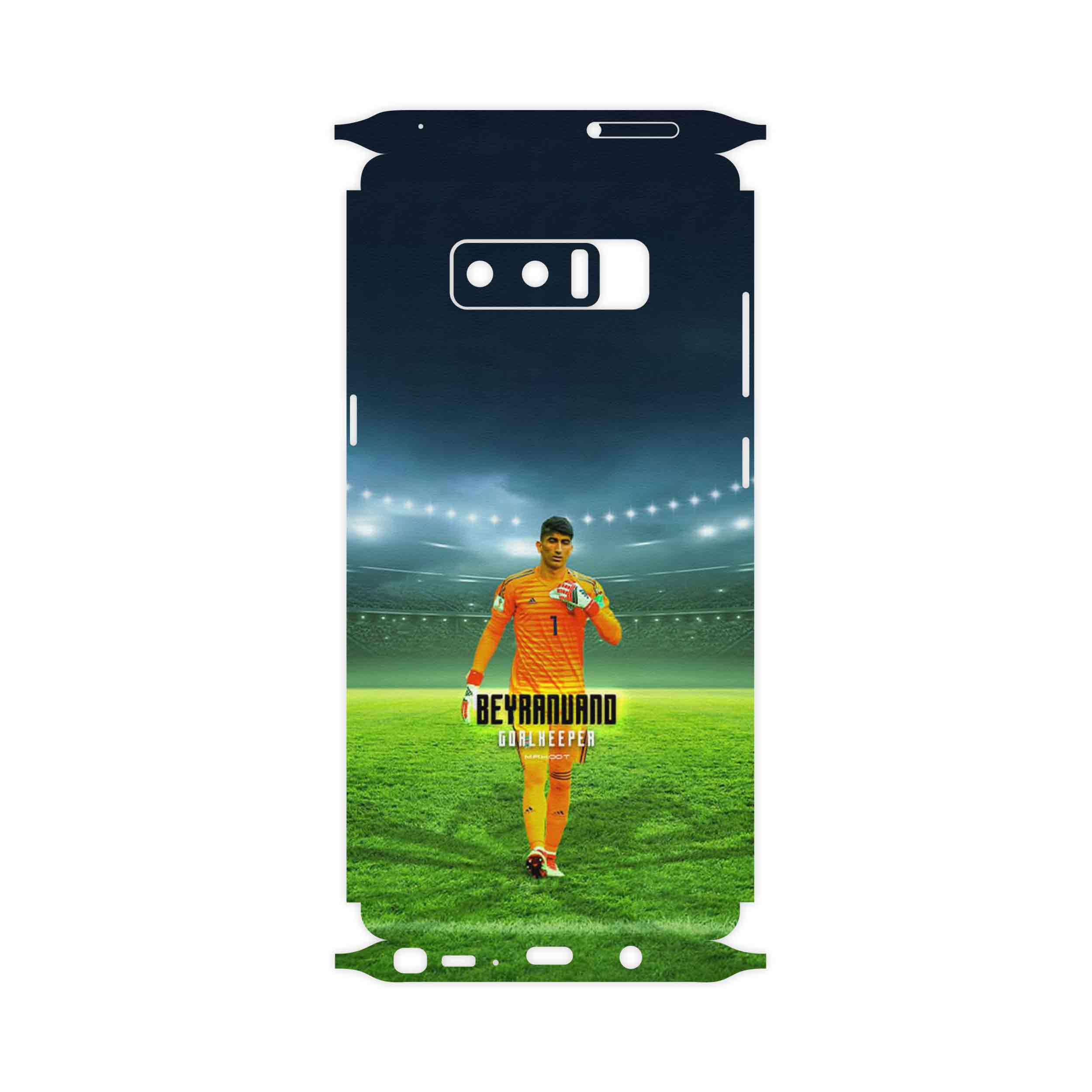 برچسب پوششی ماهوت مدل Alireza Beiranvand-FullSkin مناسب برای گوشی موبایل سامسونگ Galaxy Note 8