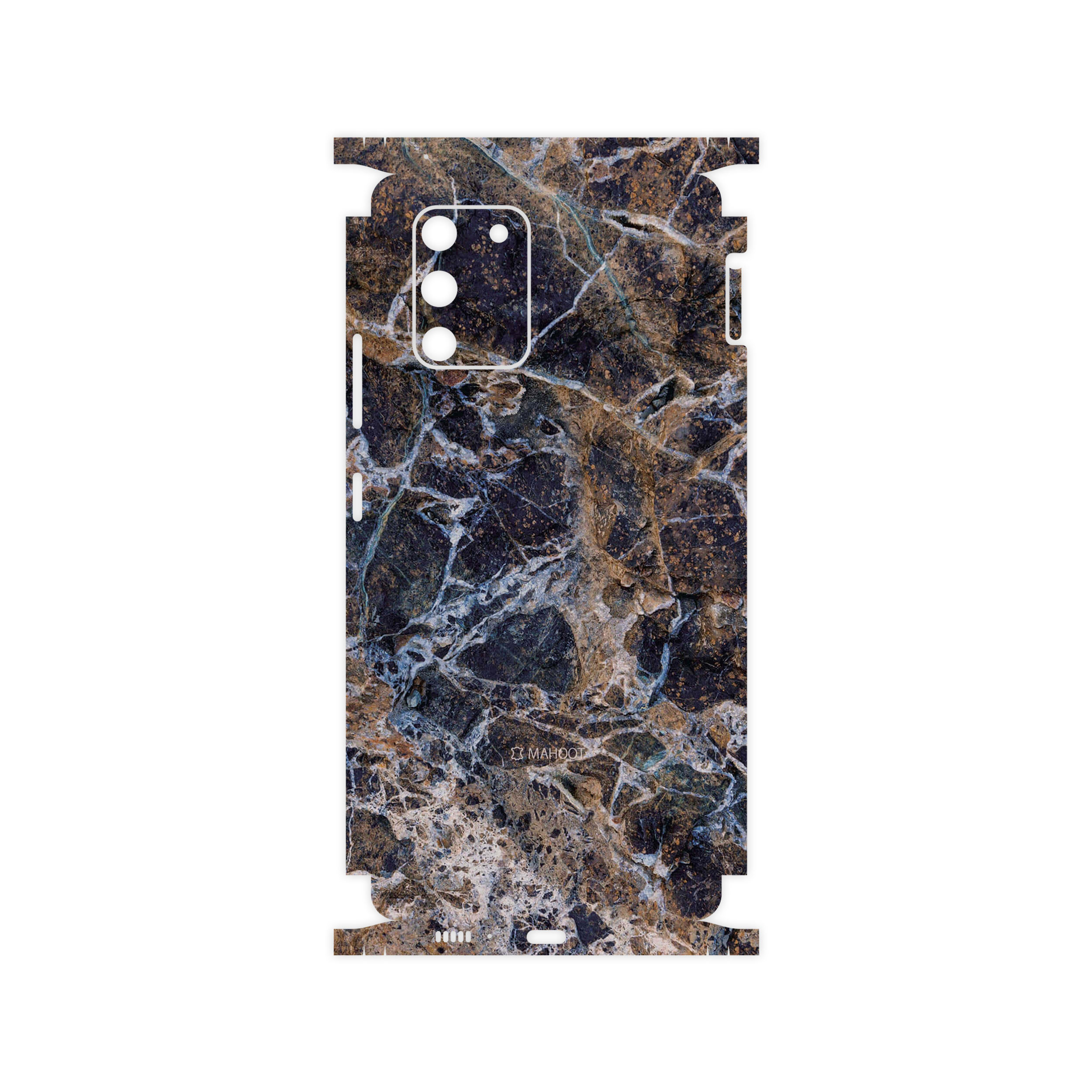 برچسب پوششی ماهوت مدل Earth-White-Marble-FullSkin مناسب برای گوشی موبایل سامسونگ Galaxy S10 Lite