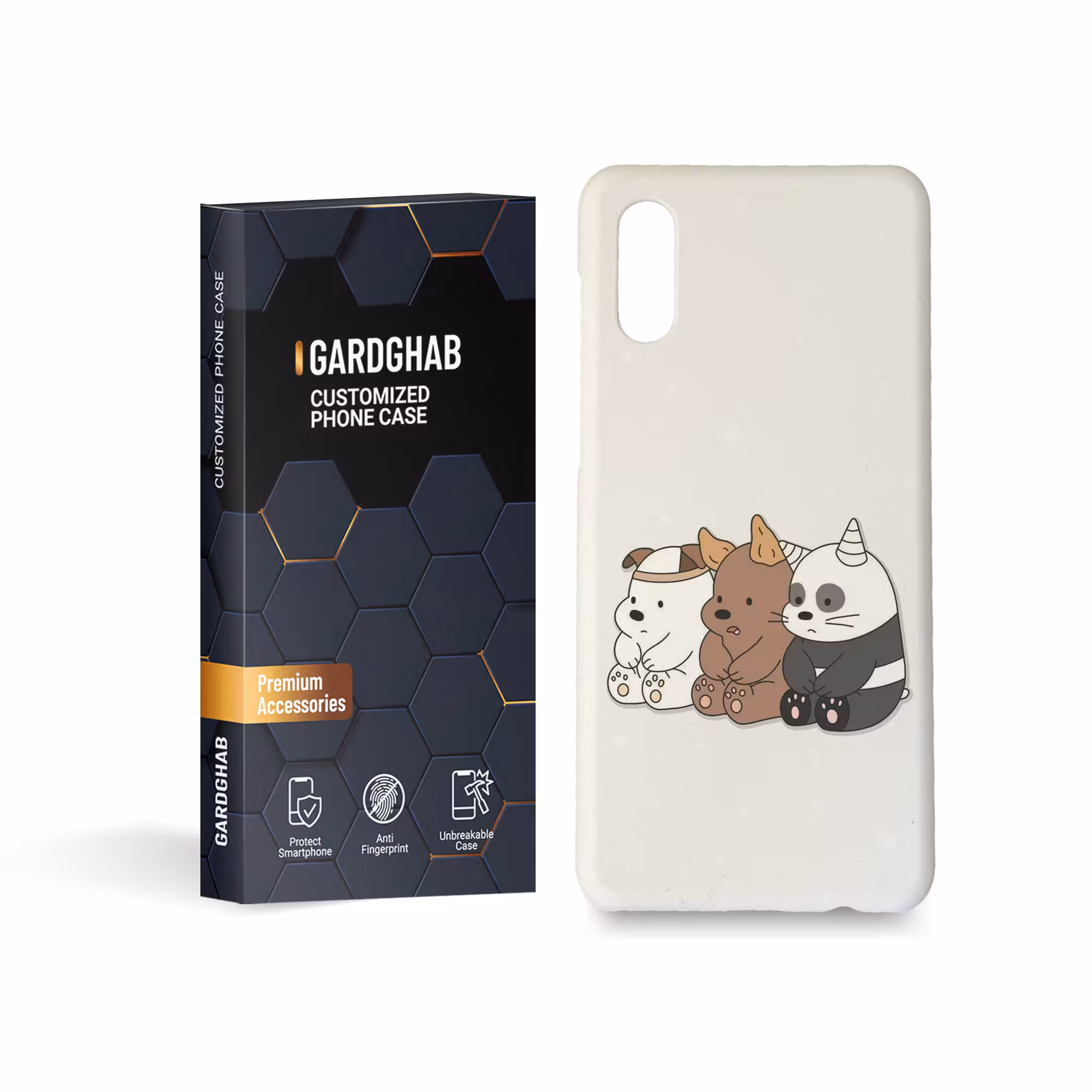 کاور گارد قاب مدل فانتزی مناسب برای گوشی موبایل سامسونگ Galaxy A02