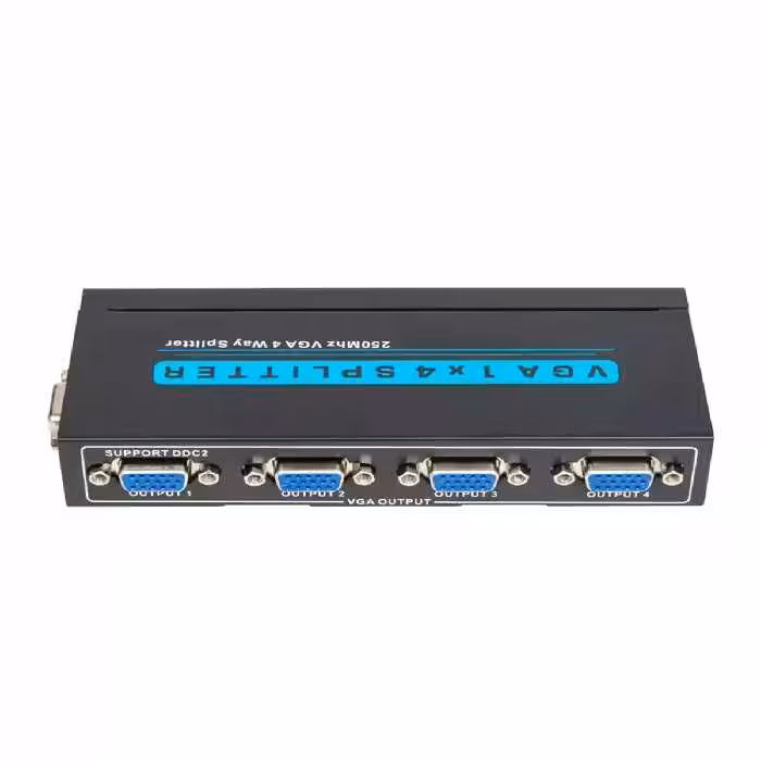 ارسال فوری   ضمانت اصالت کالا   اسپلیتر 4 پورت VGA تی سی تی TC-VSP-14