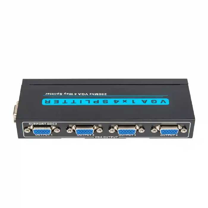 ارسال فوری   ضمانت اصالت کالا   اسپلیتر 4 پورت VGA تی سی تی TC-VSP-14