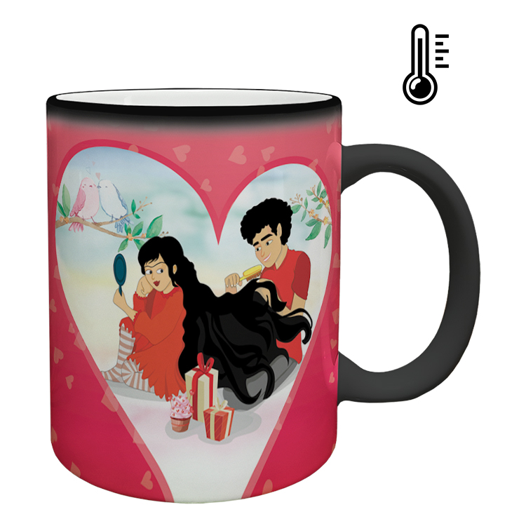 ماگ حرارتی مدل عاشقانه کد 26