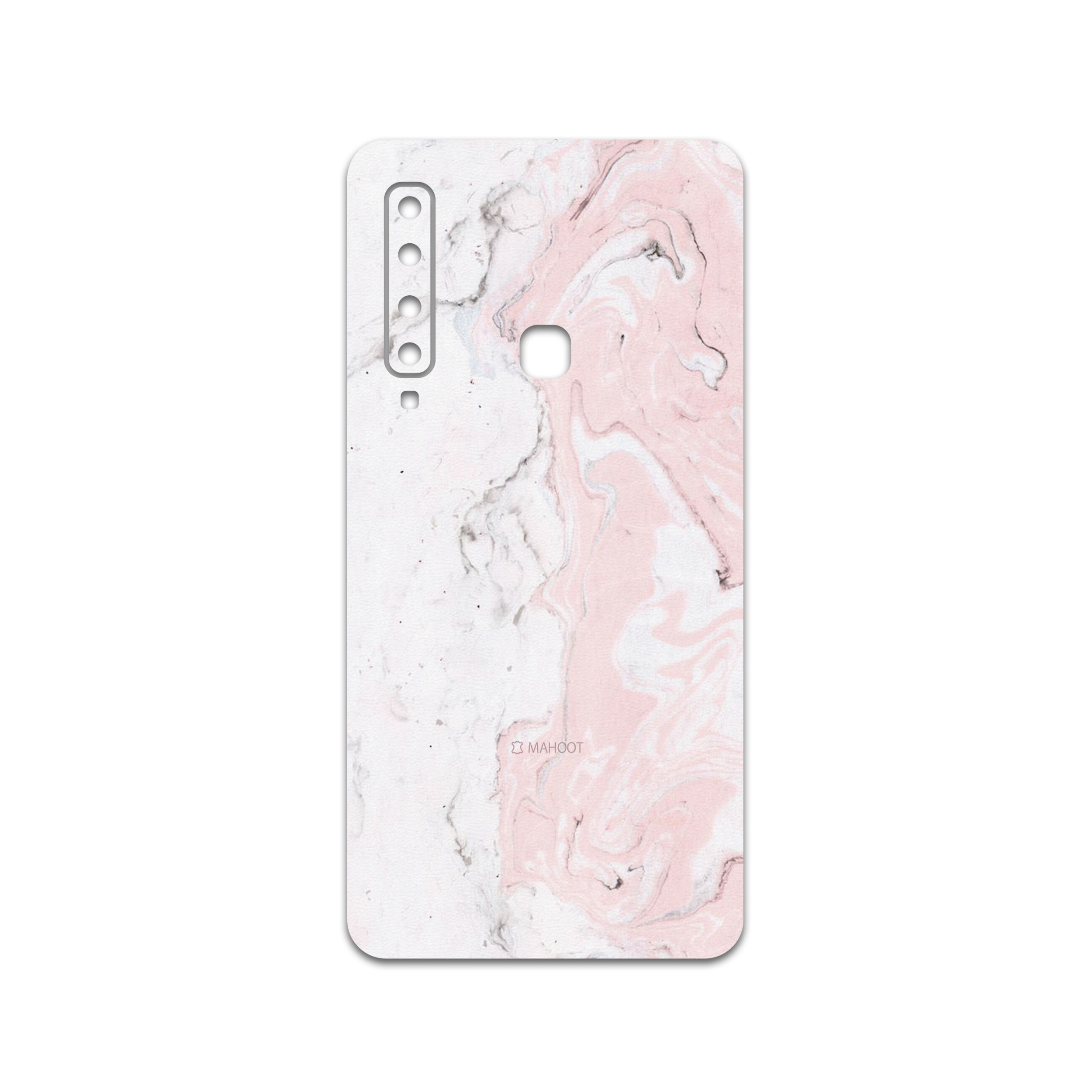 برچسب پوششی ماهوت مدل Blanco-Pink-Marble مناسب برای گوشی موبایل سامسونگ Galaxy A9 2018