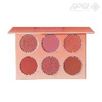 پالت رژگونه 6 رنگ شیگلم مدل FLORAL FLUSH BLUSH