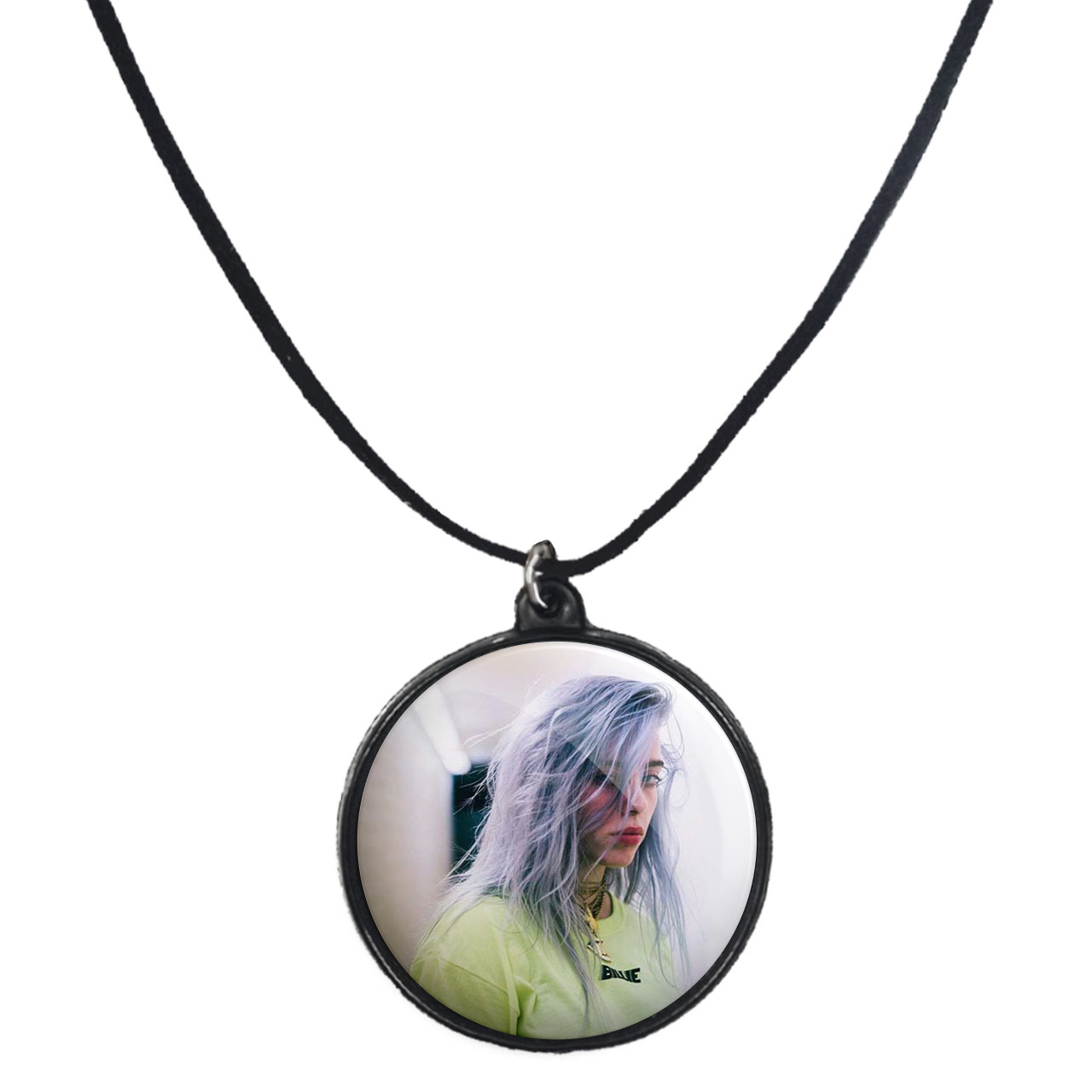 گردنبند پرمانه طرح بیلی آیلیش کد pmb.813 مدل دو طرفه