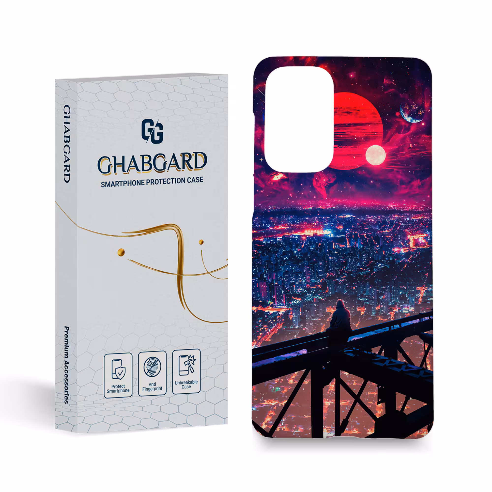 کاور قاب گارد مدل پسرانه مناسب برای گوشی موبایل سامسونگ  galaxy A73