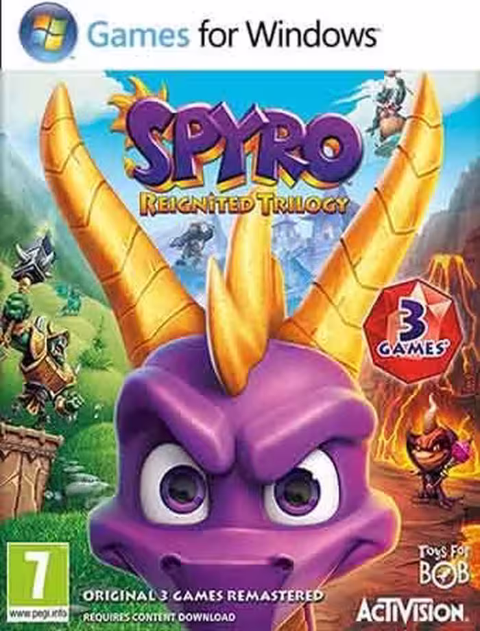 بازی کامپیوتر Spyro Reignited Trilogy