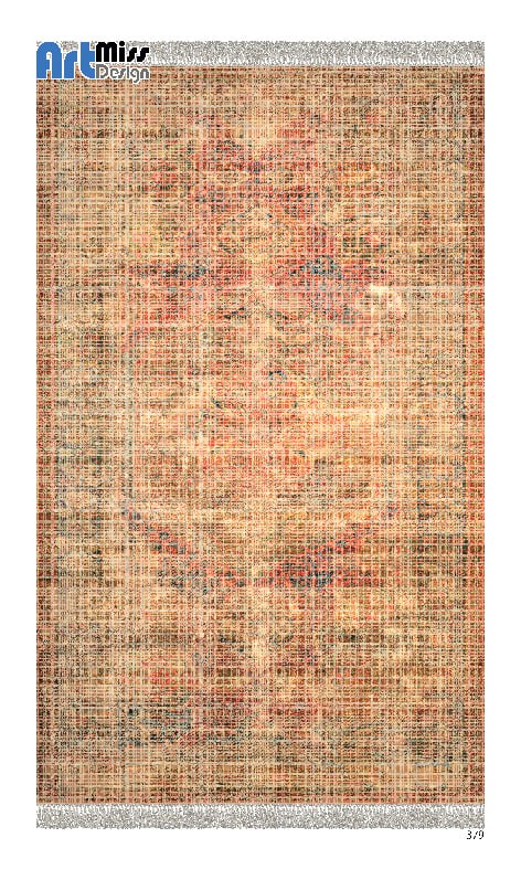 فرشینه و قالیچه درجه1 در ابعاد متنوع با ترمز فرش زمینه صورتی ترک