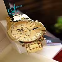 خرید ساعت مردانه کالکشن (COLLECTION) ضدآب تاریخ دار طرح دیزل دارای بند قفلی کیفیت عالی رنگ ثابت کد 1917692 - ردگل