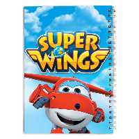 دفتر مشق 100 برگ مدل  بال های پرتوان کد note-C-279 | چاوه