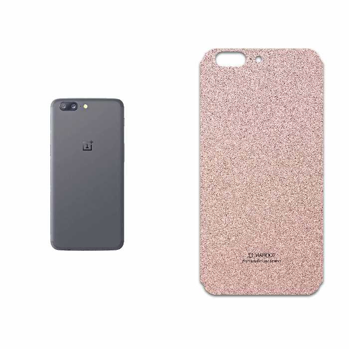 برچسب پوششی ماهوت مدل Rose Gold Leather مناسب برای گوشی موبایل وان پلاس 5