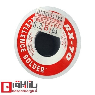 سیم لحیم قلع 01 میلی متری 100 گرمی SMD