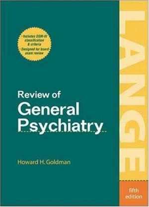 [CHM] دانلود کتاب Review Of General Psychiatry, 5th ed, 2000