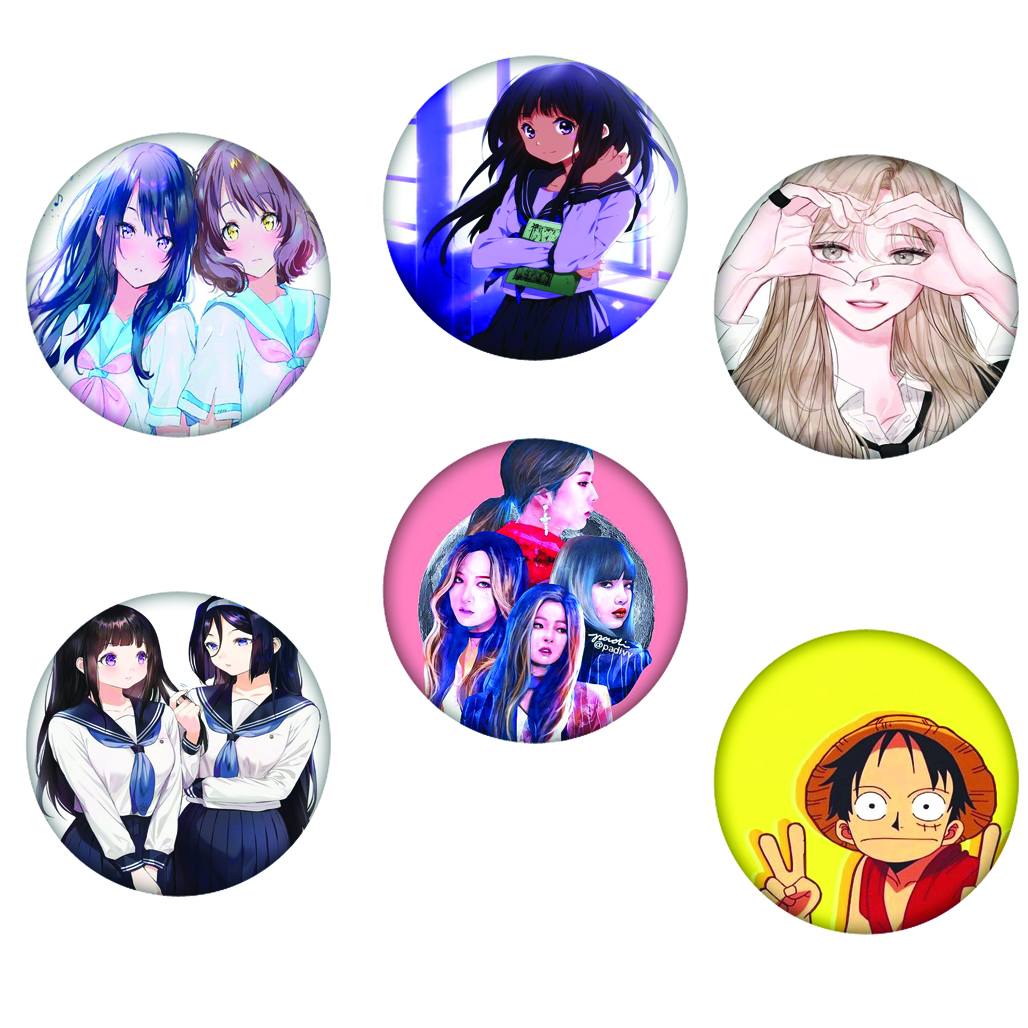 زیر لیوانی مدل انیمه کد 106 مجموعه 6 عددی