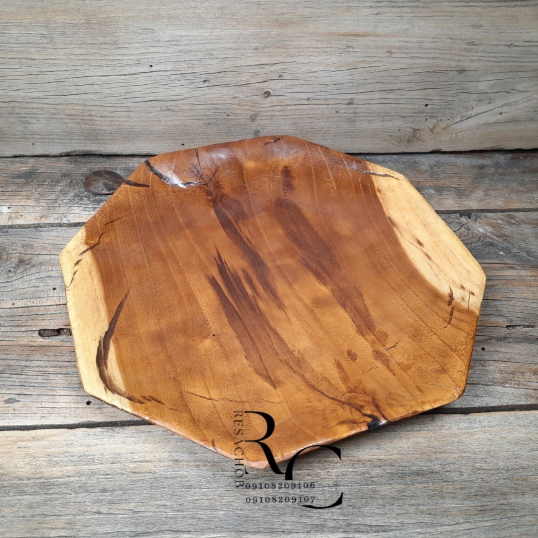 ظرف سرو چوبی با پوشش ضداب مدل C1209