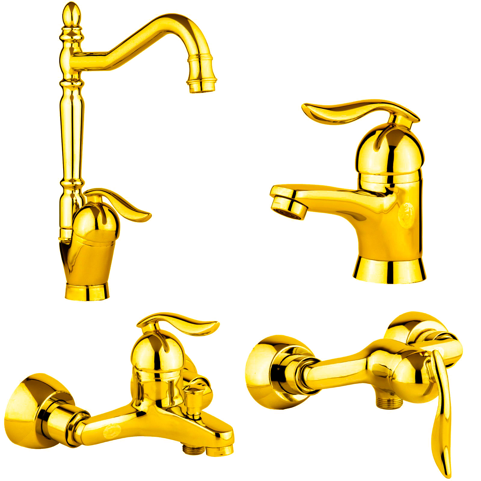 ست شیرآلات شیرالات رز مدل ونیز مجموعه 4 عددی 