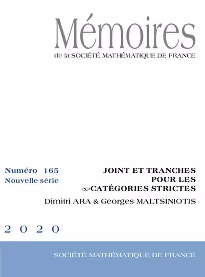 خرید و دانلود نسخه کامل کتاب Joint et tranches pour les ∞-catégories strictes