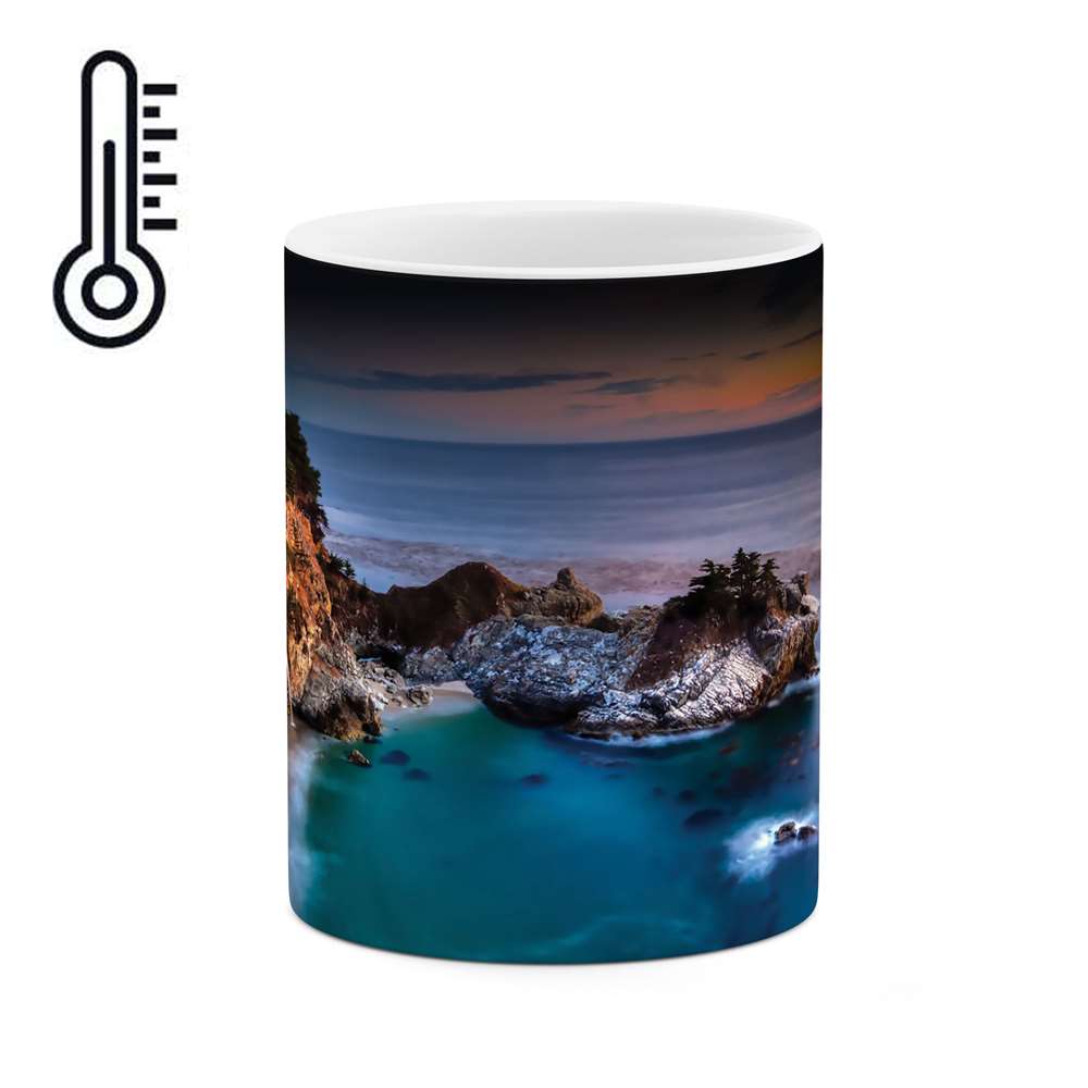 ماگ حرارتی طرح دریا مدل mgh00687