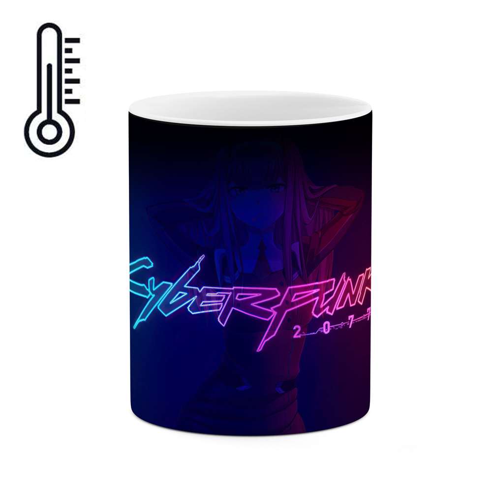 ماگ حرارتی طرح cyber punk  مدل mgph11358