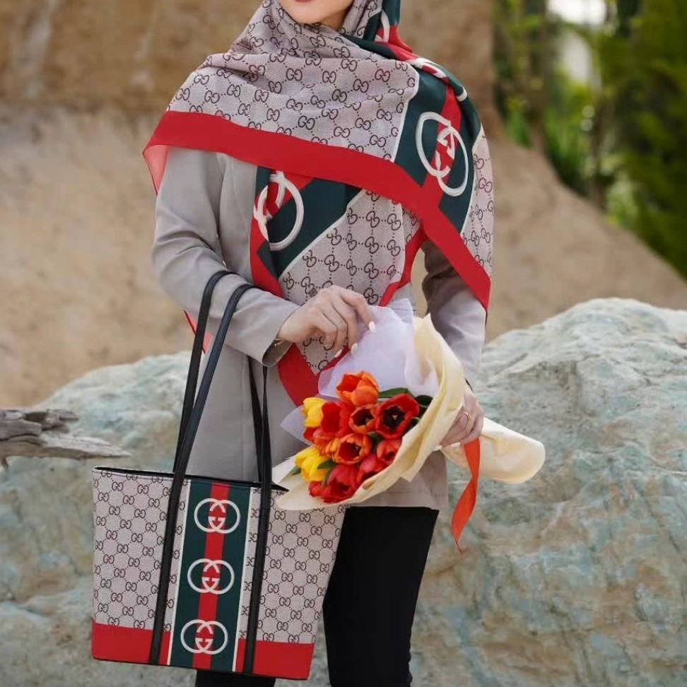 ست کیف و روسری مدل بهنیا