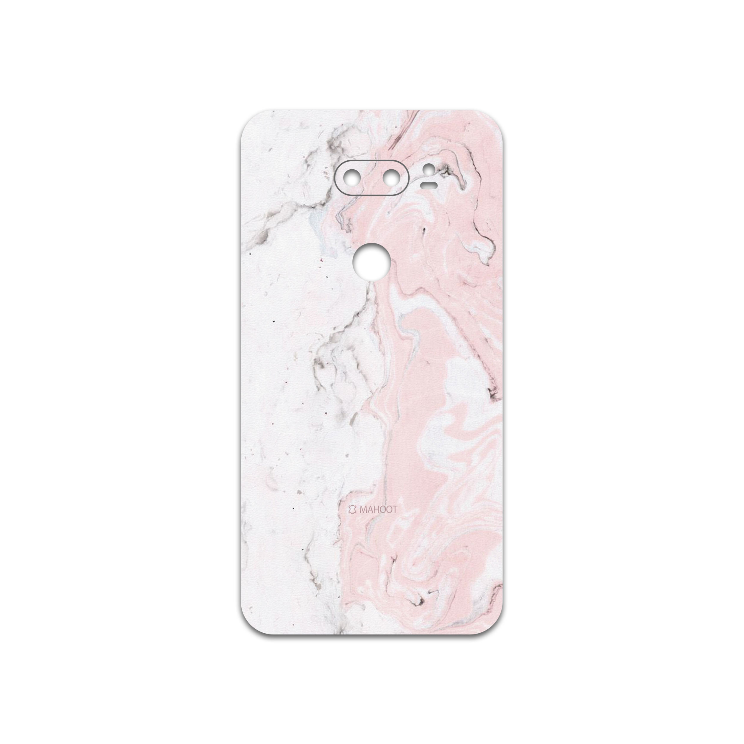برچسب پوششی ماهوت مدل Blanco-Pink-Marble مناسب برای گوشی موبایل ال جی V30