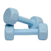 دمبل مدل ant-1000 وزن 1 کیلوگرم بسته 2 عددی | چاوه