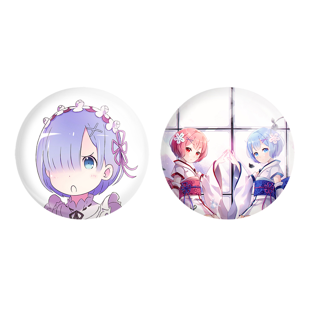 پیکسل خندالو مدل رم و رام انیمه ReZero کد 1284212839 مجموعه 2 عددی