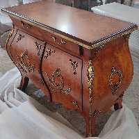 میز کنسول خمره ای دو درب(پس کرایه) 