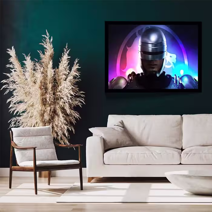 تابلو مدل robo helmet کد F-15034