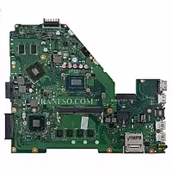 مادربرد لپ تاپ ایسوس X550CL-X550CC-P550C_CPU-I7-3537U_40Pin 4GB-1GB گرافیک دار-مشابه X550EP