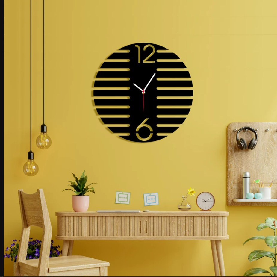 ساعت دیواری ماهوت مدل اعداد کد 013 ساعت دیواری مدرن-ساعت دیواری کلاسیک-دکوراتیو