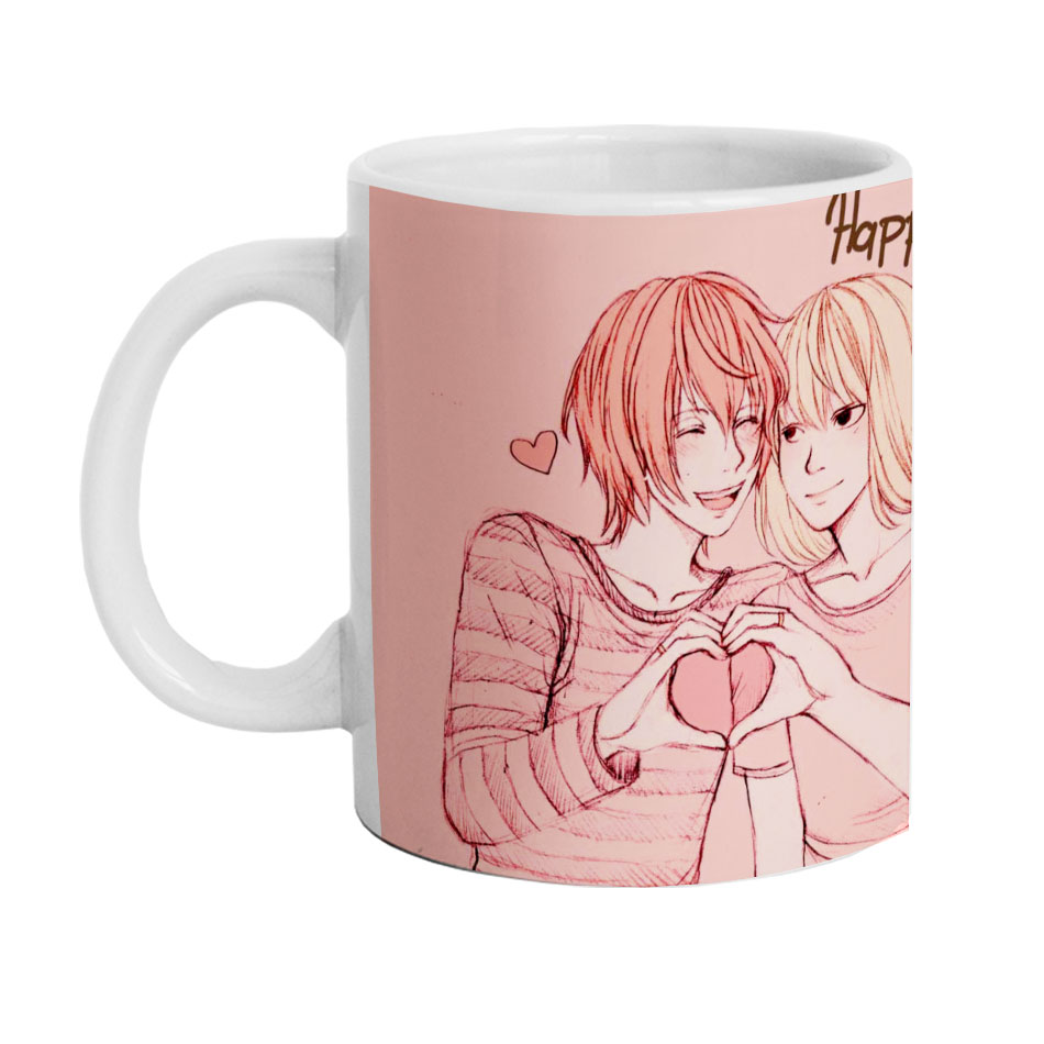 ماگ دارلی طرح عاشقانه مدل MG1692