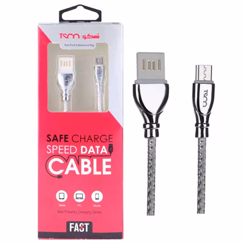 کابل شارژر microUSB تسکو مدل TC-A25 طول 1 متر