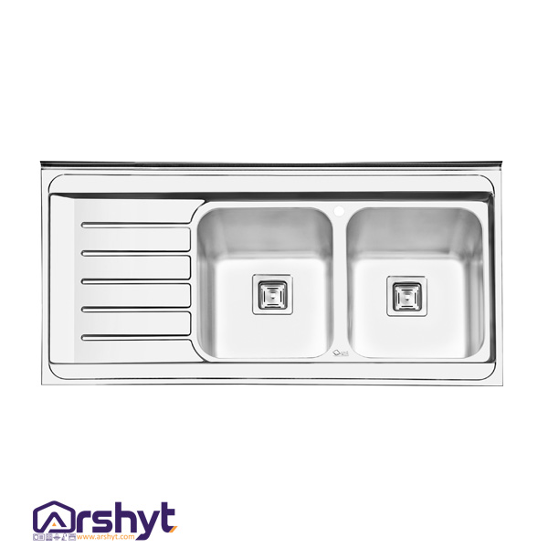 سینک ایلیا استیل 1060 روکار - لوازم خانه و آشپزخانه آرشیت