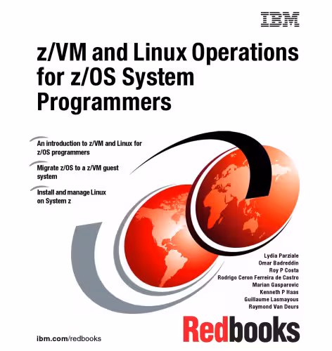 خرید و دانلود نسخه کامل کتاب Z Vm and Linux Operations for Z Os System Programmers