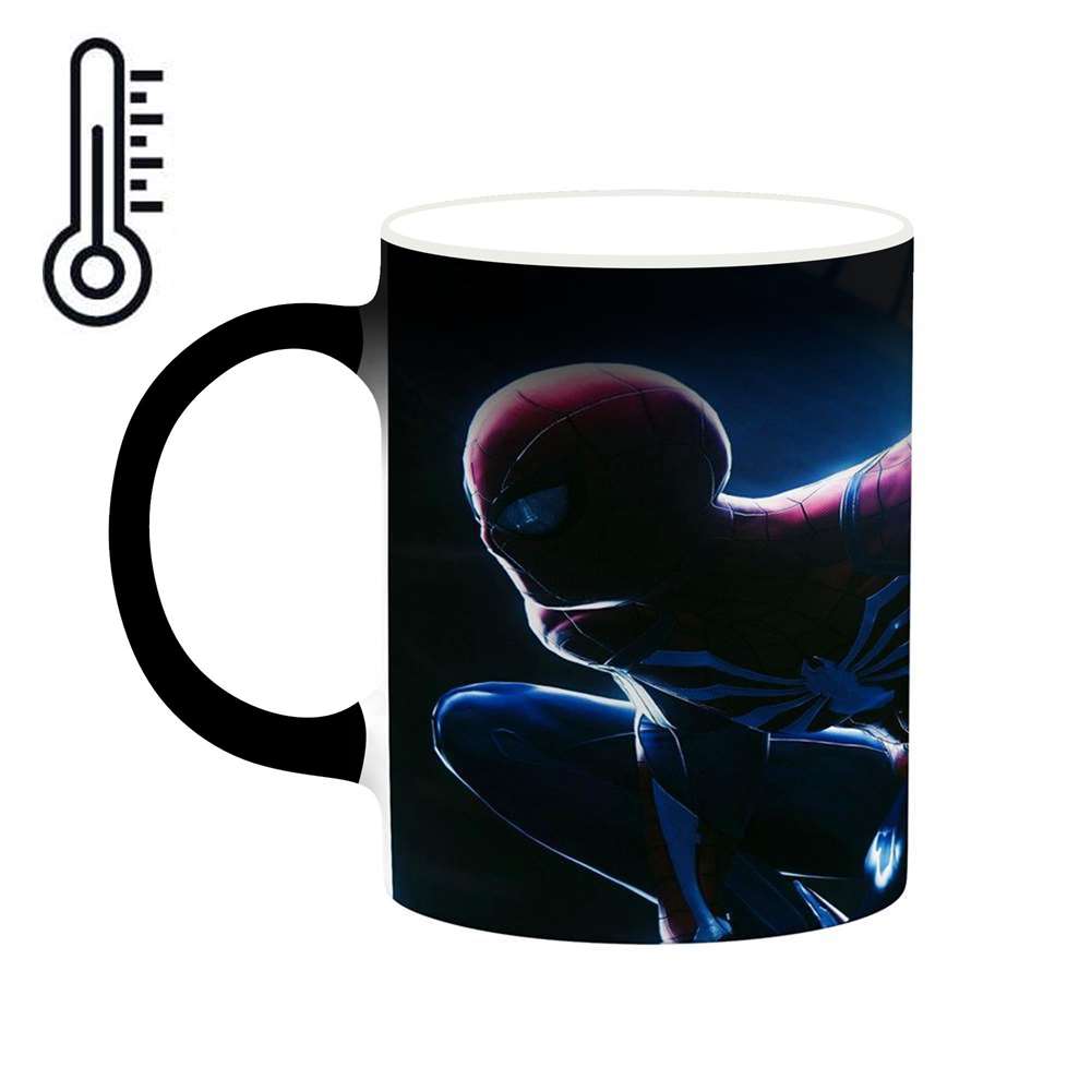 ماگ حرارتی کاکتی طرح کارتون Spider Man مدل mgh23197