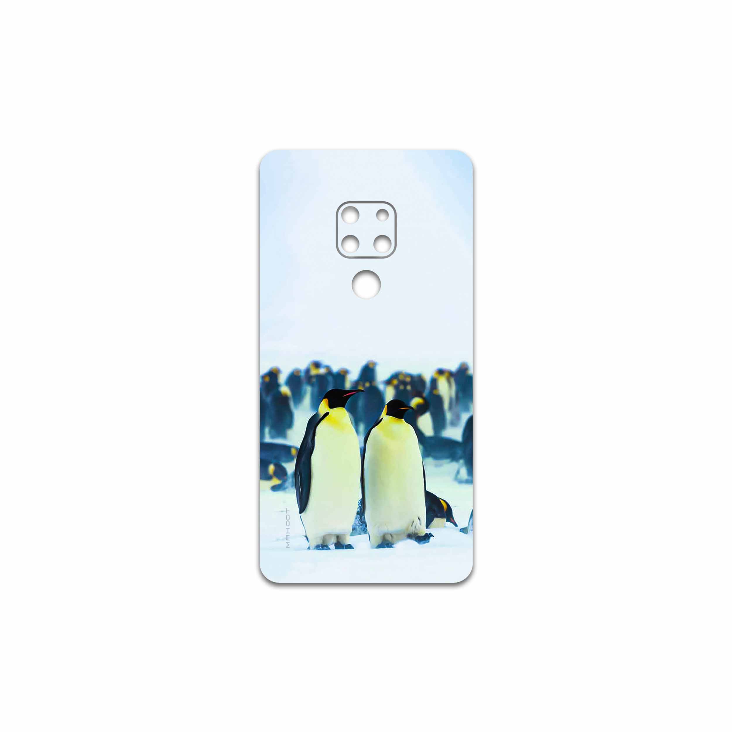 برچسب پوششی ماهوت مدل Penguin مناسب برای گوشی موبایل هوآوی Mate 20