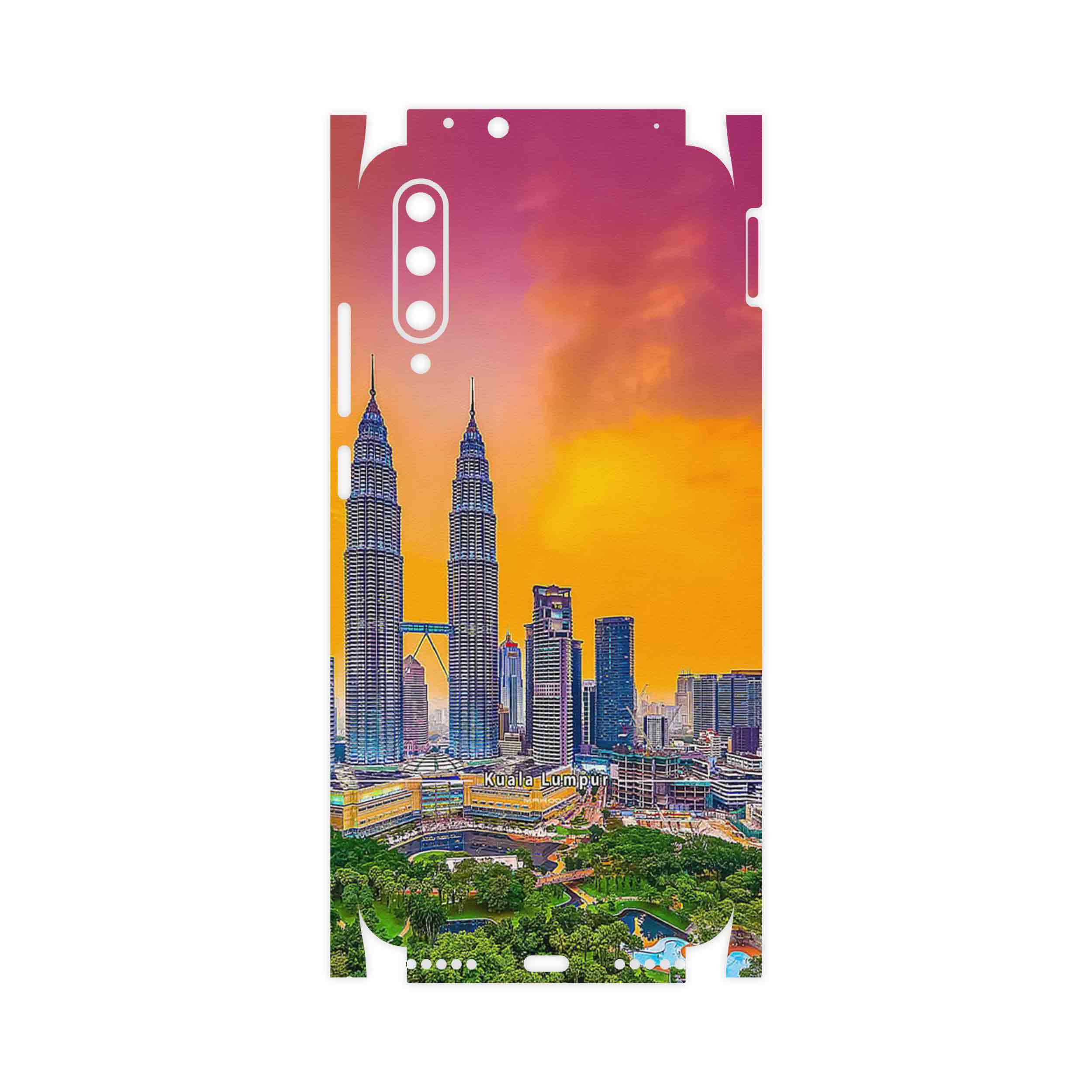 برچسب پوششی ماهوت مدل City of Kuala Lumpur-FullSkin مناسب برای گوشی موبایل شیائومی Mi A3