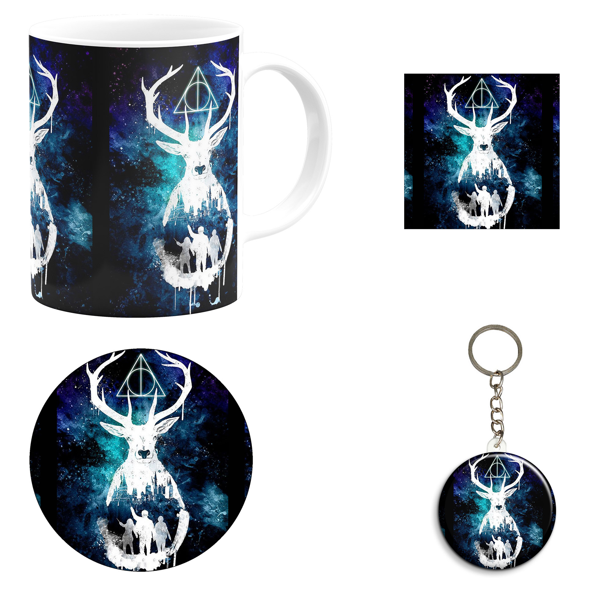 ست هدیه ماگ مدل هری پاتر طرح Harry potter کد M13