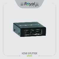 اسپليتور ROYAL HDMI 1/2 - یاسین کامپیوتر
